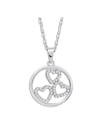 LOTUS silver Halskette Silber 925 Sterling Silber ca. 42cm