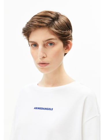 armedangels T-Shirt Giannaa Chaange in weiß blau