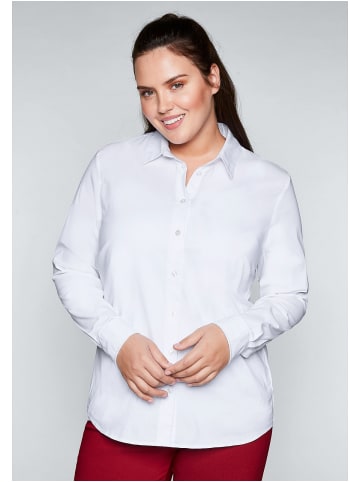 sheego Bluse in weiß