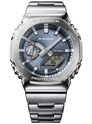 Casio G-Shock Classic Herrenuhr Silberfarben/Anthrazit