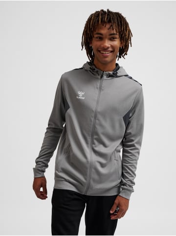 Hummel Reißverschluss Jacke Hmlauthentic Herren in GREY MELANGE