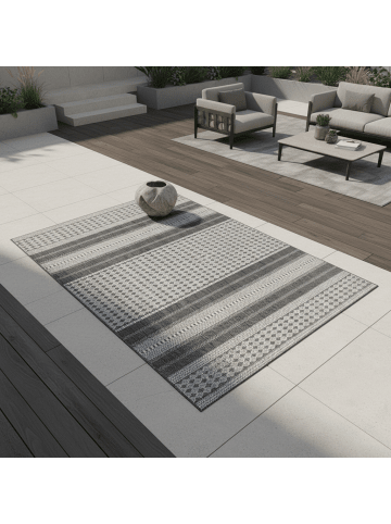 KADIMA DESIGN Teppich Outdoor Flachgewebe Antik-Optik Polypropylen Terrasse