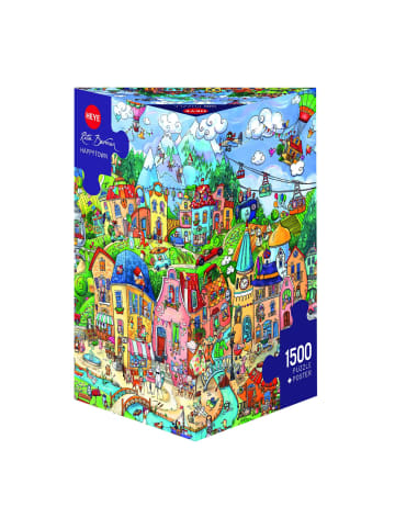 HEYE Puzzle Happytown in Bunt