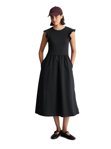 Marc O'Polo DENIM Volant-Jerseykleid flared in Blue Depths