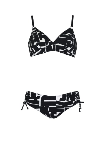 Olympia Bikini in schwarz/weiss