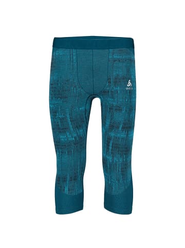 Odlo Unterhose Blackcomb 3/4 Hose in Blau