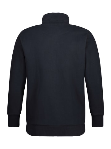 JP1880 Sweatjacke in dunkel marine