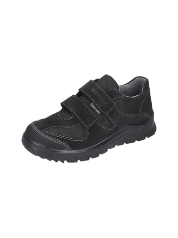Ricosta Kindergarten Klett Halbschuh/Sneaker in schwarz