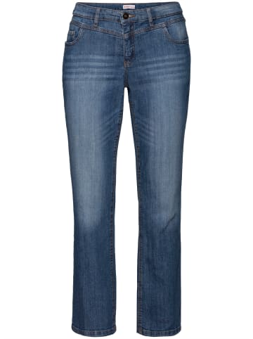 sheego Stretch-Jeans in blue denim