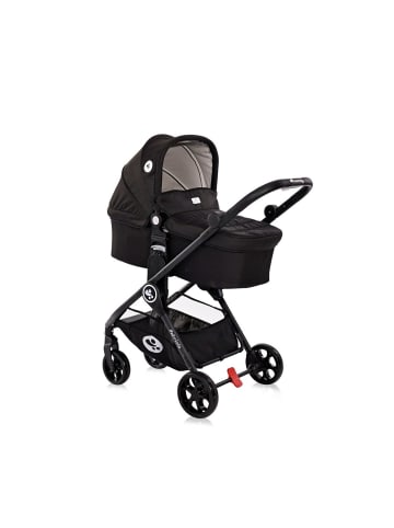 Lorelli Kombikinderwagen 2 in 1 Patrizia in schwarz