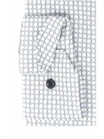 MARVELIS Knopfleisten Langarmshirt für Herren in uni