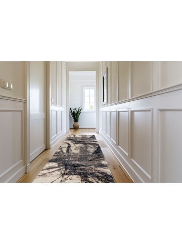 Vivorum Teppich Firenze 485 in blau - rechteckig