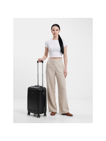 benzi 5899 4 Rollen Trolley M 57 cm mit Dehnfalte schwarz