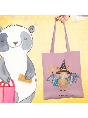 Mr. & Mrs. Panda Uni Tasche Fledermaus Zauberer ohne Spruch in Rosa Pastell