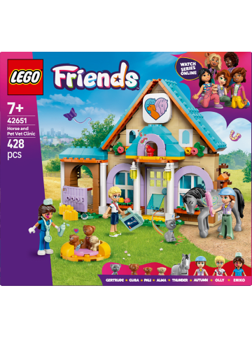 LEGO Friends Tierarztpraxis für Pferde und Haustiere in Mehrfarbig ab 7 Jahre