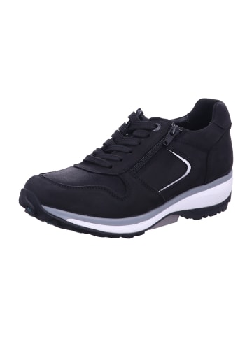 Xsensible Damen- Schnürschuhe Jersey in Schwarz