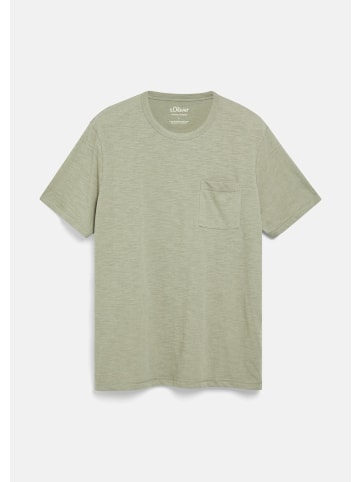 s.Oliver T-Shirt in 78W1_helles olivgrün