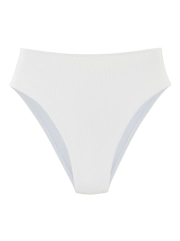 Copenhagen Studios Highwaist-Bikini-Hose in weiß