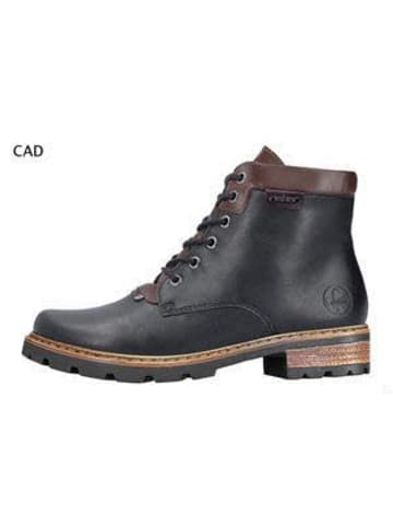 rieker Damen Winterschuhe warm  in Schwarz