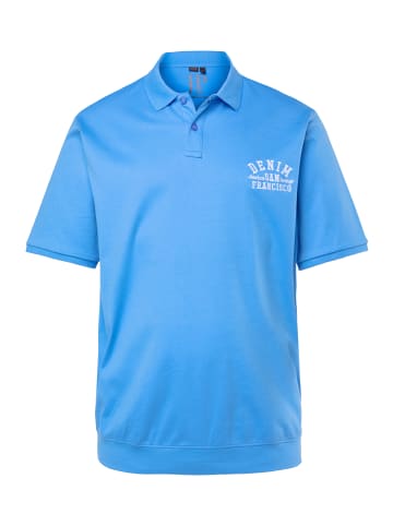 JP1880 Poloshirt in himmelblau