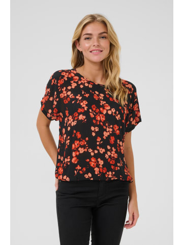 Kaffe Bluse kurzarm KAlokia Relaxed fit in Red Flower
