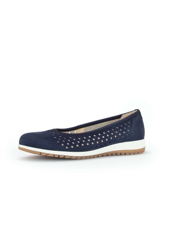 Gabor Comfort Sportliche Ballerinas in blau