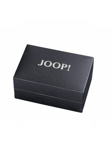 JOOP! Manschettenknöpfe Edelstahl in silber