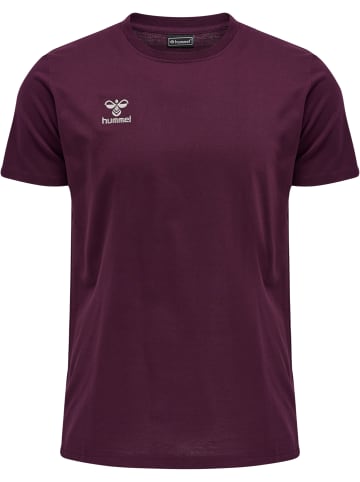 Hummel T-Shirt Hmlmove Herren in GRAPE WINE