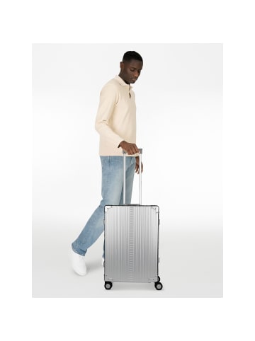 Aleon Traveler 4 Rollen Trolley 67 cm in platinum 1