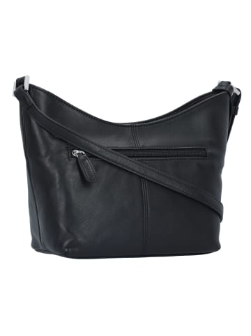 PICARD Really Umhängetasche Leder 26 cm schwarz