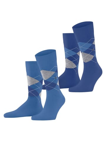 Burlington Socken 2er Pack in Blau