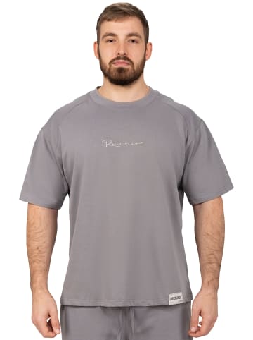 Reichstadt Herren Oversized T-Shirt in Dark Grey