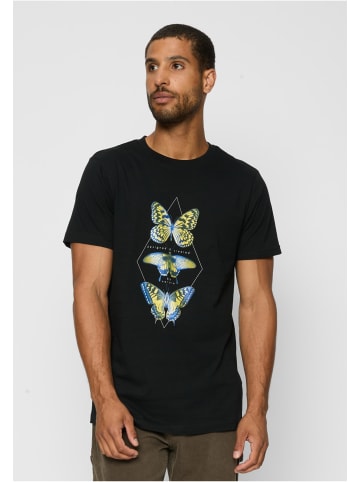 Mister Tee Mister Tee Herren Butterfly Night Tee in black