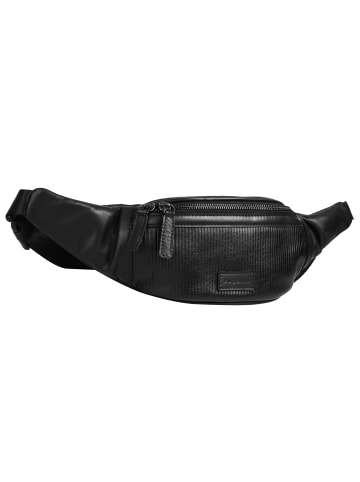 Bugatti Gürteltasche JOEL echt Leder in schwarz