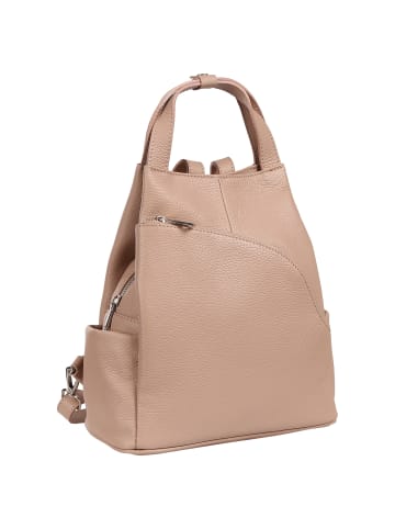 Toscanto Toscanto Cityrucksack Leder rosa ca. 27cm