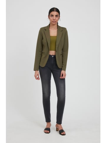 ICHI Sweatblazer in Grün