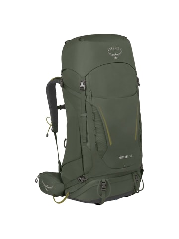 Osprey Kestrel 58 L/XL - Trekkingrucksack 82 cm (black) in bonsai green