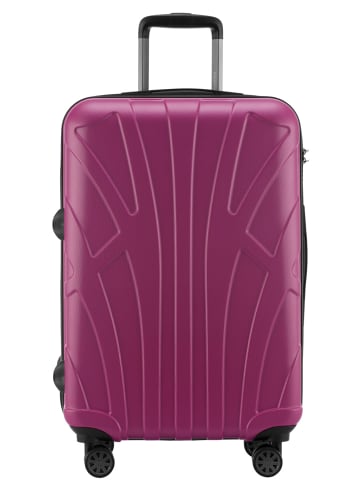 suitline Suitline - 3er Koffer-Set in Magenta