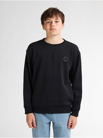 Petrol Industries Logo Sweatshirt Adirondack in Schwarz