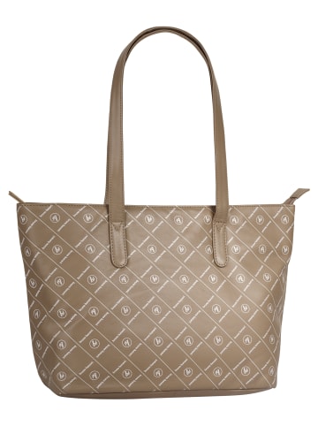 Bruno Banani Shopper echt Leder in taupe