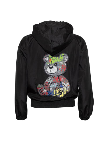 Roberto Geissini Graffiti Bear Blouson Schwarz