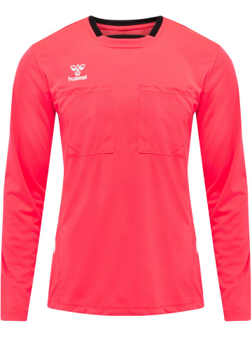 Hummel Hummel T-Shirt Hmlreferee Multisport Herren Atmungsaktiv Feuchtigkeitsabsorbierenden in DIVA PINK