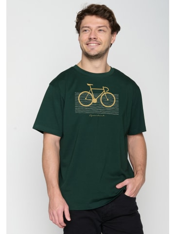 GreenBomb T-Shirt Bike Bars in Dunkel Grün