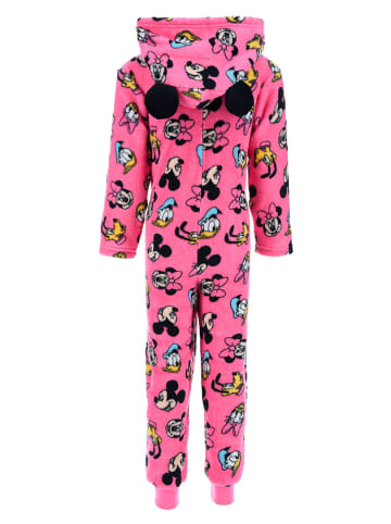 Disney Minnie Mouse Schlafanzug Overall Mickey, Daisy und Pluto in Pink