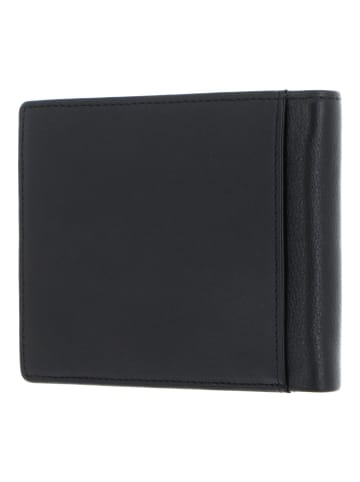 Golden Head Dublin Geldbörse RFID Schutz Leder 10 cm in schwarz
