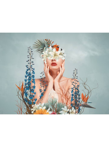 A.S. Création Tapete Garden Goddess in Türkis 