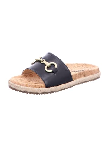 Sioux Klassische Pantoletten in Schwarz