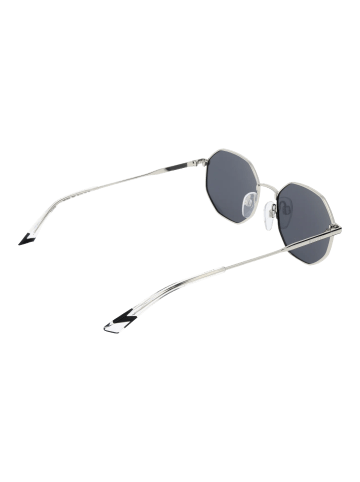 Bulget Unisex Sonnenbrillen Geometrisch Silber