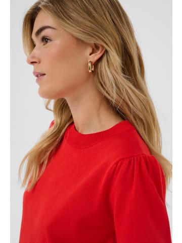 SAINT TROPEZ Strickpullover MilaSZ Classic fit in Valiant Poppy