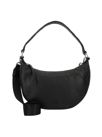 Jost Vika Schultertasche Leder 27.5 cm schwarz